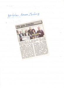 Spendenübergabe 1999 002